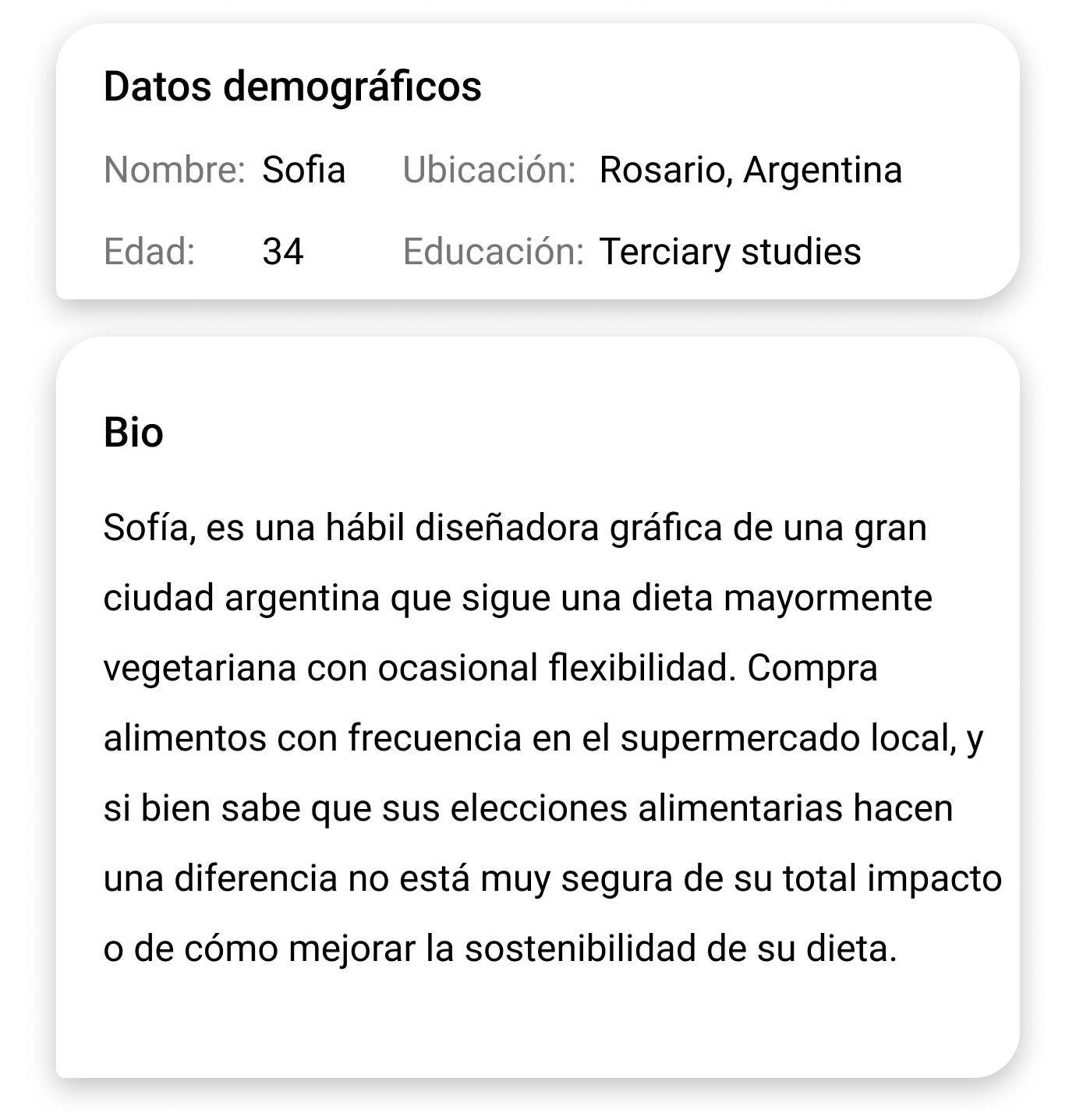 demo + bio